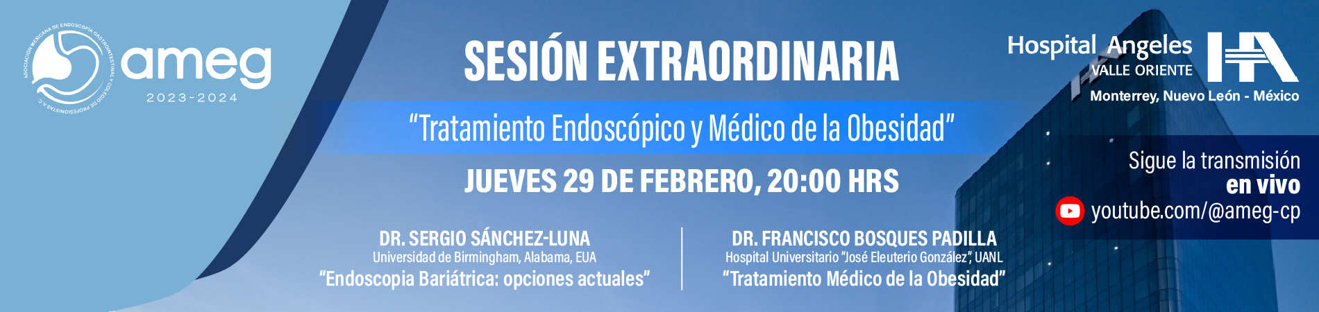 Sesion Extraordinaria. Tratamiento Endoscopico y Medico de la Obesidad
